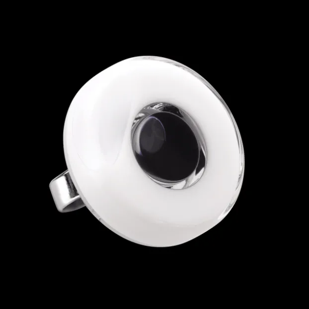 Bague en verre souffle - Duo Medium