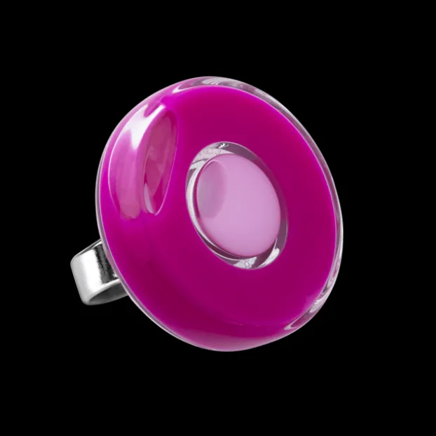 Bague en verre souffle - Duo Medium