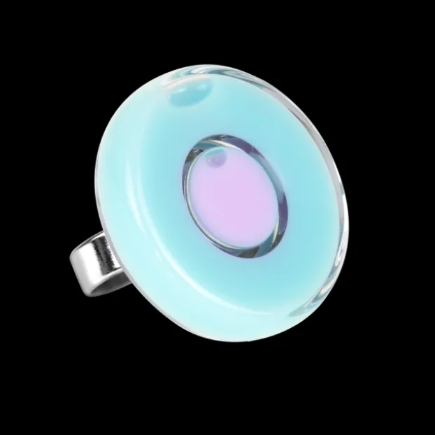 Bague en verre souffle - Duo Medium