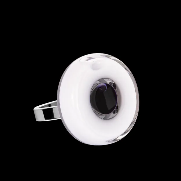 Bague en verre souffle - Duo Mini