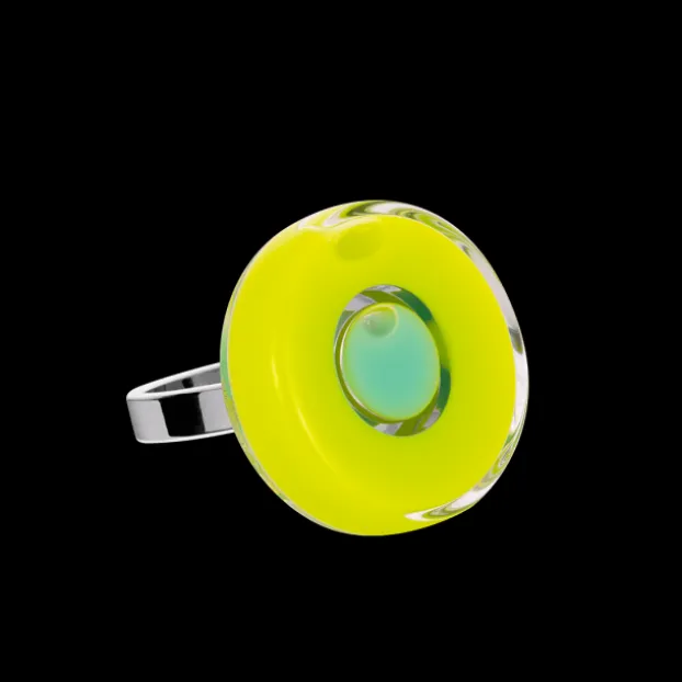 Bague en verre souffle - Duo Mini