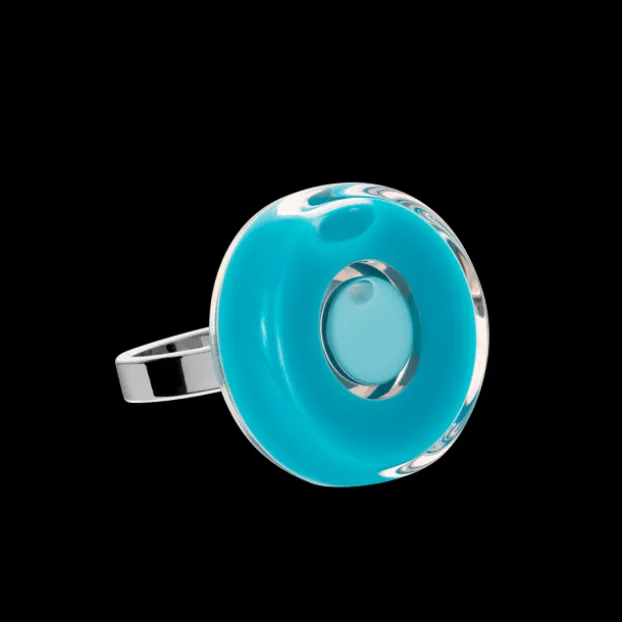 Bague en verre souffle - Duo Mini