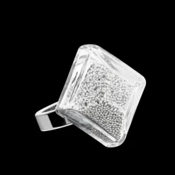 Bague en verre souffle - Gaia Medium Billes
