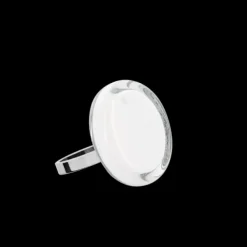 Bague en verre soufflee - Cachou Nano Milk