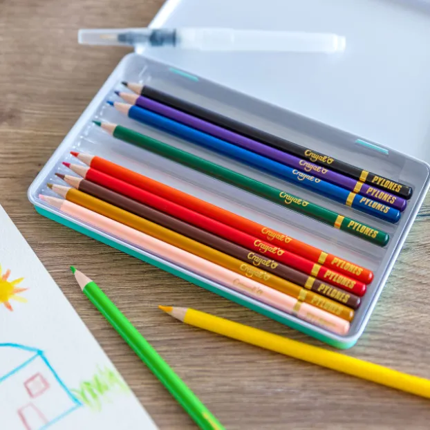 Boite de 12 crayons aquarellables - Crayal’o