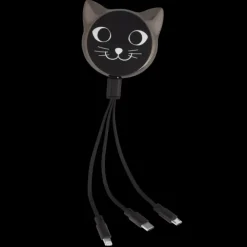 Cable retractable 3 en 1 - Connectech