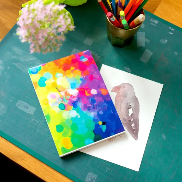 Carnet de dessin - Haut les couleurs