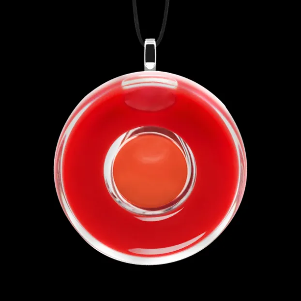 Pendentif en verre souffle - Duo Medium
