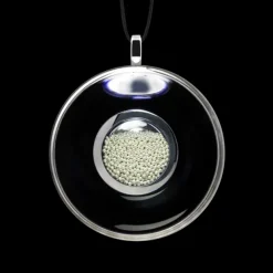 Pendentif en verre souffle - Duo Medium