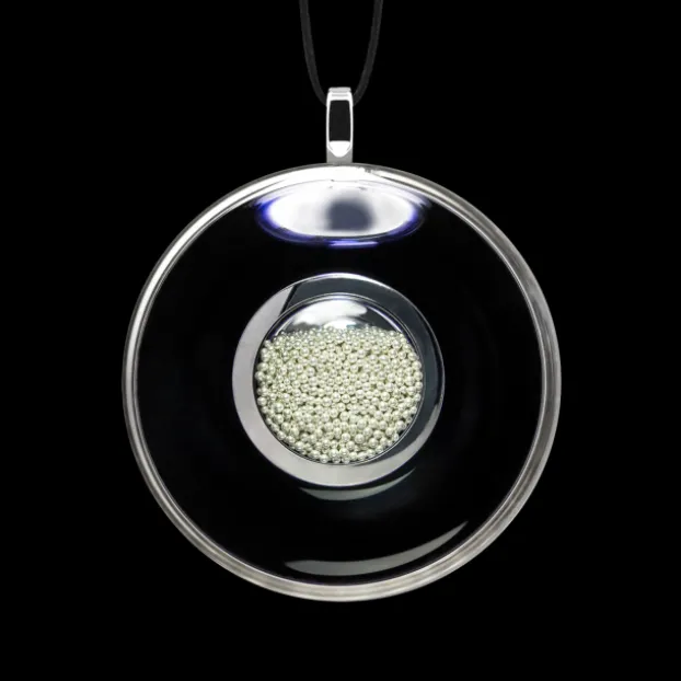 Pendentif en verre souffle - Duo Medium