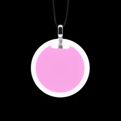 Pendentif en verre souffle - Cachou Mini Milk