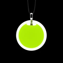 Pendentif en verre souffle - Cachou Mini Milk