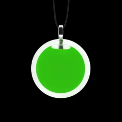 Pendentif en verre souffle - Cachou Mini Milk