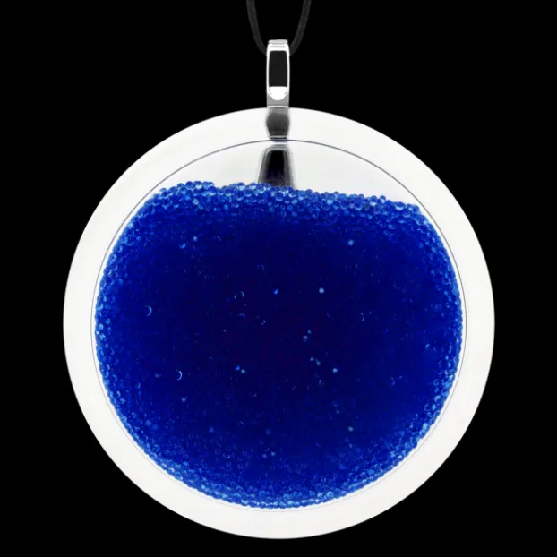 Pendentif en verre souffle - Cachou Giga Billes