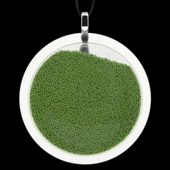Pendentif en verre souffle - Cachou Giga Billes