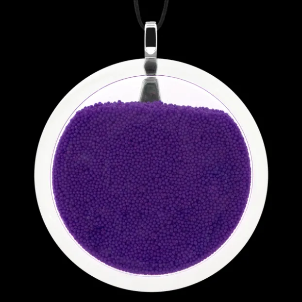 Pendentif en verre souffle - Cachou Giga Billes