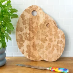 Planche a decouper en bois - Heveart XL