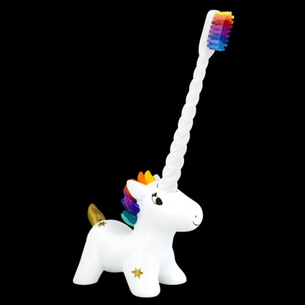 Porte brosse a dents et Brosse a dents - Unicornsmile