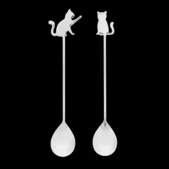 Set de 2 cuilleres a cafe - Catuccino