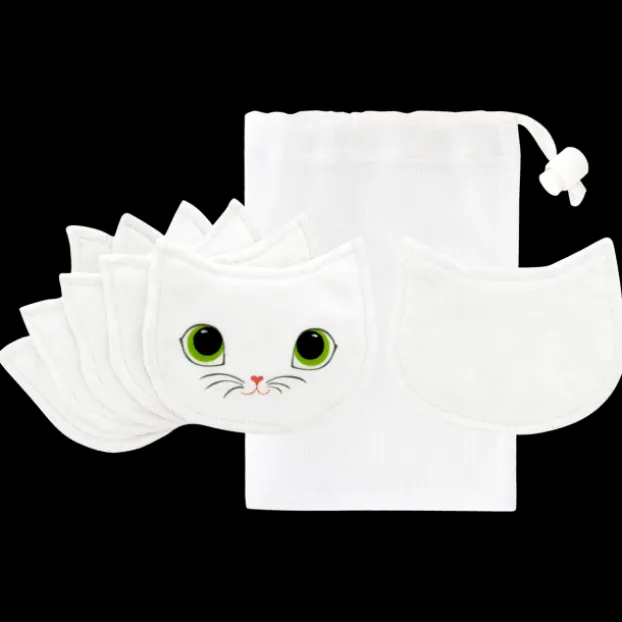 Set de 6 disques demaquillants lavables - Beautycat