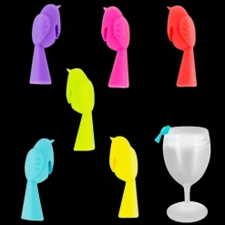 Set de 6 marqueurs de verre - Happy Markers Animaux
