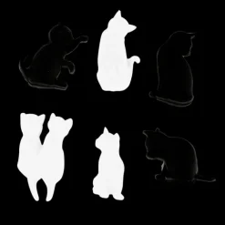 Set de 6 marqueurs de verre - Happy Markers Animaux