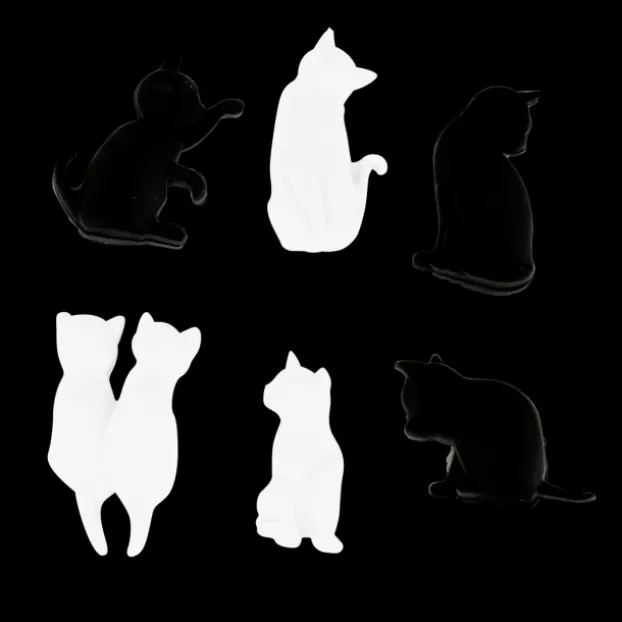 Set de 6 marqueurs de verre - Happy Markers Animaux