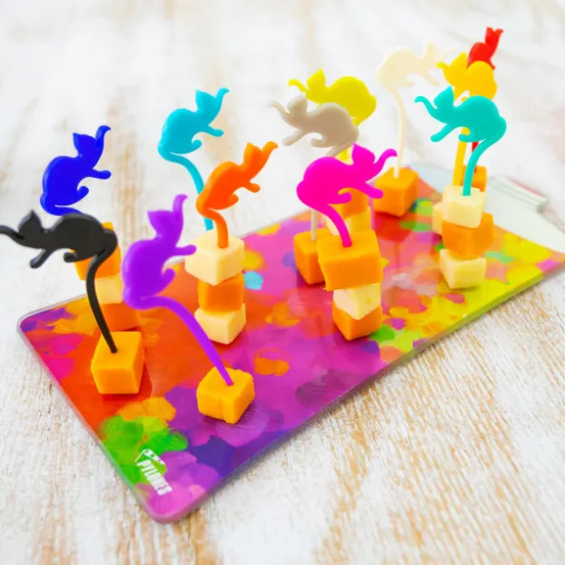 Set de 12 pics aperitif - Entrechats Happy Picks