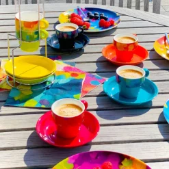 Tour de tasses espresso - Cafe des artistes