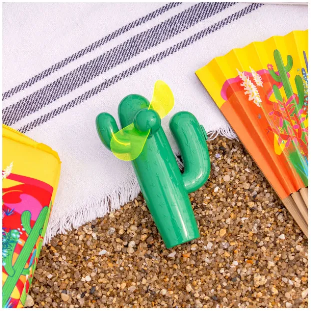 Ventilateur de poche rechargeable - Cactus